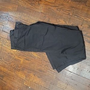 Low rise boot cut dress pants